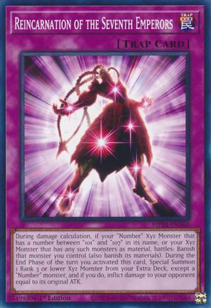 Reincarnation of the Seventh Emperors (MP24-EN360) - 25th Anniversary Tin: Dueling Mirrors 1st Edition - Premium Yugioh Single from Konami - Just $0.25! Shop now at Game Crave Tournament Store