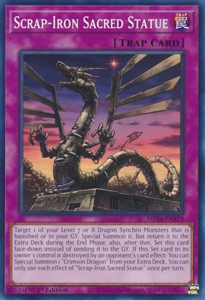 Scrap-Iron Sacred Statue (MP24-EN379) - 25th Anniversary Tin: Dueling Mirrors 1st Edition - Premium Yugioh Single from Konami - Just $0.25! Shop now at Game Crave Tournament Store