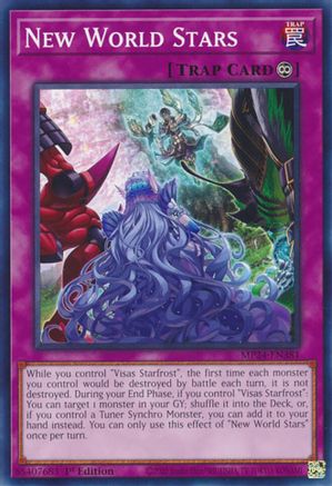 New World Stars (MP24-EN381) - 25th Anniversary Tin: Dueling Mirrors 1st Edition - Premium Yugioh Single from Konami - Just $0.25! Shop now at Game Crave Tournament Store