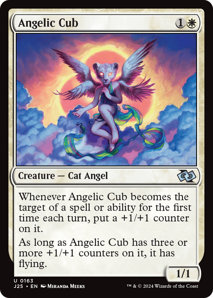 Angelic Cub (J25-163) - Foundations Jumpstart - Premium MTG Single from Wizards of the Coast - Just $0.25! Shop now at Game Crave Tournament Store