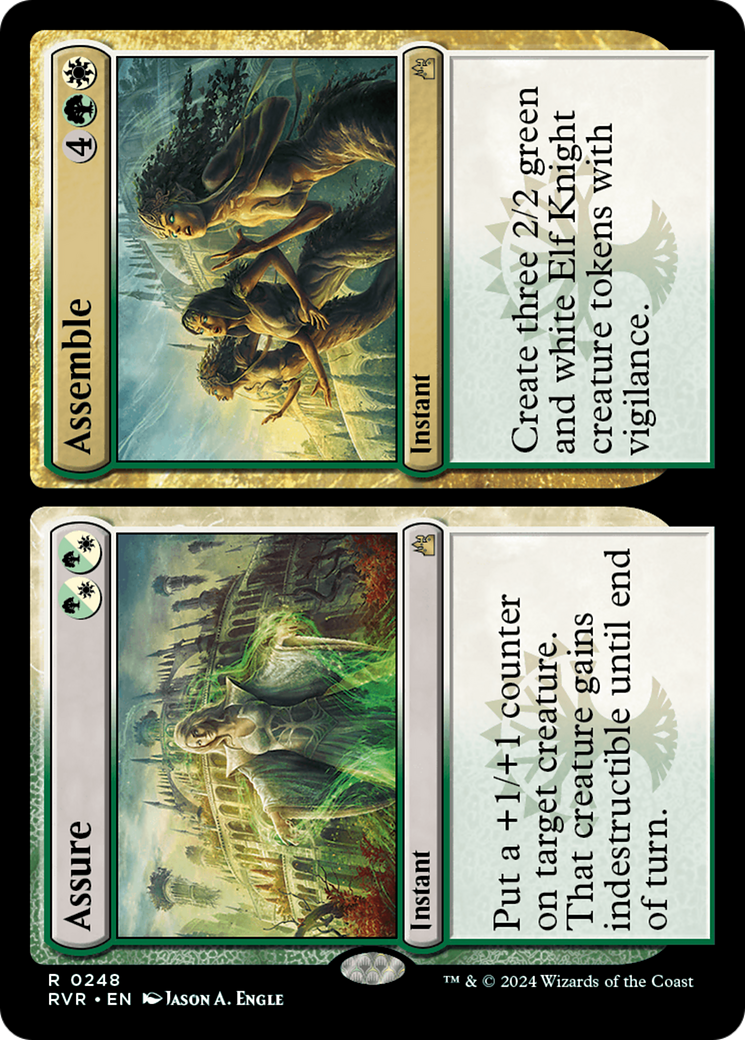 Assure // Assemble (RVR-248) - Ravnica Remastered - Premium MTG Single from Wizards of the Coast - Just $0.25! Shop now at Game Crave Tournament Store