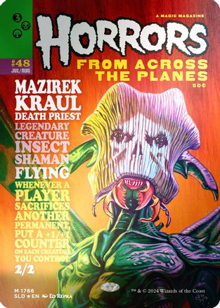 Mazirek, Kraul Death Priest (1766) (Rainbow Foil) (SLD-1766) - Secret Lair Drop Series Foil - Premium MTG Single from Wizards of the Coast - Just $1.16! Shop now at Game Crave Tournament Store