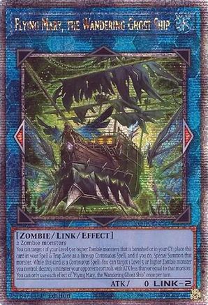 Flying Mary, the Wandering Ghost Ship (Quarter Century Secret Rare) (ROTA-EN047) - Rage of the Abyss 1st Edition - Premium Yugioh Single from Konami - Just $22.12! Shop now at Game Crave Tournament Store