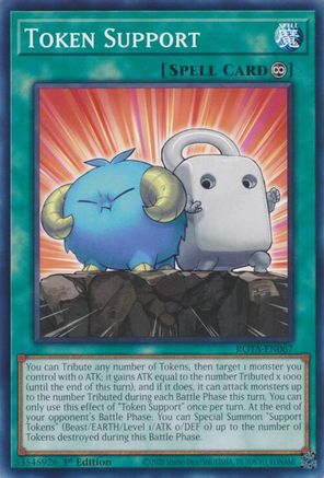 Token Support (ROTA-EN067) - Rage of the Abyss 1st Edition - Premium Yugioh Single from Konami - Just $0.25! Shop now at Game Crave Tournament Store
