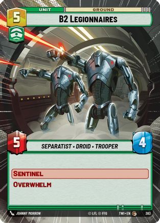 B2 Legionnaires (Hyperspace) (383) - Twilight of the Republic Foil - Premium Star Wars: Unlimited Single from Twilight of the Republic - Just $0.08! Shop now at Game Crave Tournament Store