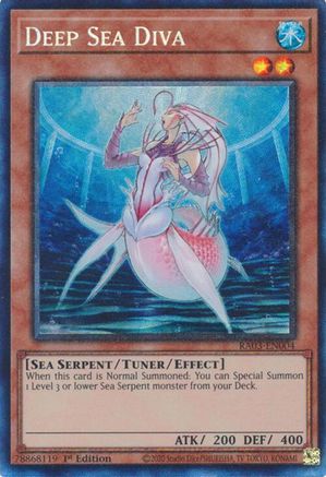 Deep Sea Diva (PCR) (RA03-EN004) - Quarter Century Bonanza 1st Edition - Premium Yugioh Single from Konami - Just $0.56! Shop now at Game Crave Tournament Store