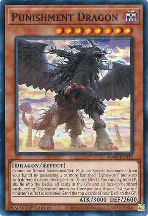 Punishment Dragon (RA03-EN015) - Quarter Century Bonanza 1st Edition - Premium Yugioh Single from Konami - Just $0.25! Shop now at Game Crave Tournament Store