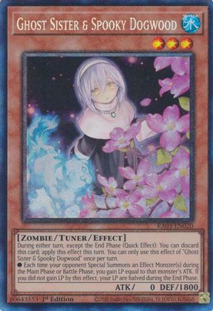 Ghost Sister & Spooky Dogwood (Alternate Art) (PCR) (RA03-EN020) - Quarter Century Bonanza 1st Edition - Premium Yugioh Single from Konami - Just $1.14! Shop now at Game Crave Tournament Store