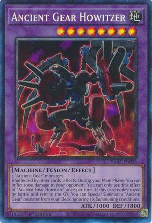 Ancient Gear Howitzer (PCR) (RA03-EN035) - Quarter Century Bonanza 1st Edition - Premium Yugioh Single from Konami - Just $0.16! Shop now at Game Crave Tournament Store