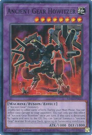 Ancient Gear Howitzer (RA03-EN035) - Quarter Century Bonanza 1st Edition - Premium Yugioh Single from Konami - Just $0.25! Shop now at Game Crave Tournament Store