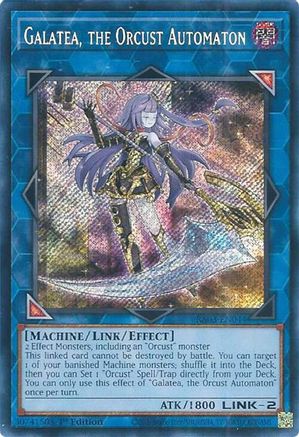 Galatea, the Orcust Automaton (Secret Rare) (RA03-EN044) - Quarter Century Bonanza 1st Edition - Premium Yugioh Single from Konami - Just $0.28! Shop now at Game Crave Tournament Store