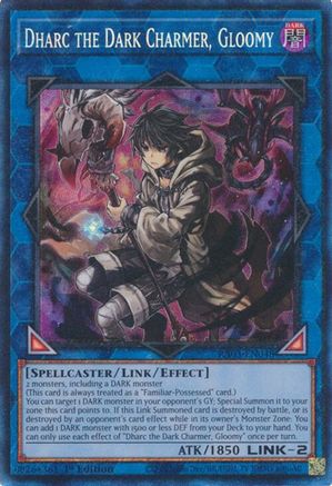 Dharc the Dark Charmer, Gloomy (PCR) (RA03-EN048) - Quarter Century Bonanza 1st Edition - Premium Yugioh Single from Konami - Just $3.02! Shop now at Game Crave Tournament Store