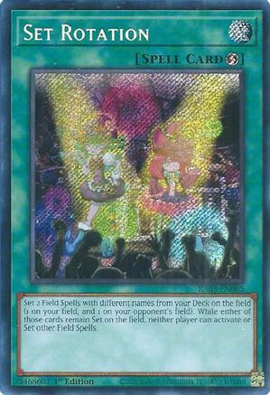 Set Rotation (Secret Rare) (RA03-EN065) - Quarter Century Bonanza 1st Edition - Premium Yugioh Single from Konami - Just $0.25! Shop now at Game Crave Tournament Store