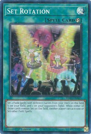 Set Rotation (RA03-EN065) - Quarter Century Bonanza 1st Edition - Premium Yugioh Single from Konami - Just $0.25! Shop now at Game Crave Tournament Store