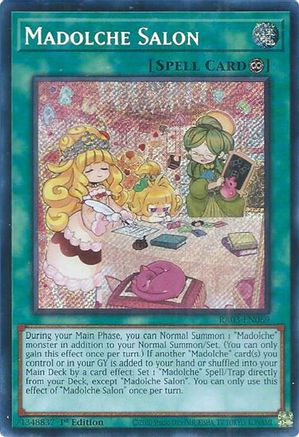 Madolche Salon (Secret Rare) (RA03-EN069) - Quarter Century Bonanza 1st Edition - Premium Yugioh Single from Konami - Just $0.25! Shop now at Game Crave Tournament Store