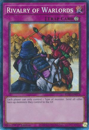 Rivalry of Warlords (PCR) (RA03-EN075) - Quarter Century Bonanza 1st Edition - Premium Yugioh Single from Konami - Just $0.38! Shop now at Game Crave Tournament Store