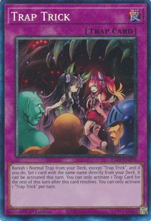 Trap Trick (PCR) (RA03-EN078) - Quarter Century Bonanza 1st Edition - Premium Yugioh Single from Konami - Just $0.52! Shop now at Game Crave Tournament Store
