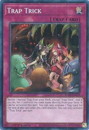 Trap Trick (RA03-EN078) - Quarter Century Bonanza 1st Edition - Premium Yugioh Single from Konami - Just $0.25! Shop now at Game Crave Tournament Store