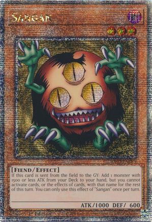 Sangan (Quarter Century Secret Rare) (RA03-EN089) - Quarter Century Bonanza 1st Edition - Premium Yugioh Single from Konami - Just $22.26! Shop now at Game Crave Tournament Store