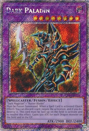 Dark Paladin (Platinum Secret Rare) (RA03-EN126) - Quarter Century Bonanza 1st Edition - Premium Yugioh Single from Konami - Just $2.96! Shop now at Game Crave Tournament Store