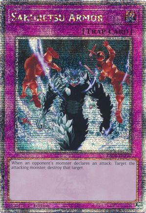 Sakuretsu Armor (Quarter Century Secret Rare) (RA03-EN130) - Quarter Century Bonanza 1st Edition - Premium Yugioh Single from Konami - Just $9.90! Shop now at Game Crave Tournament Store