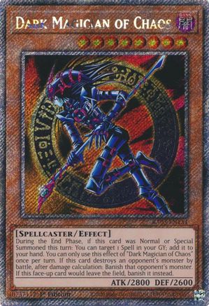 Dark Magician of Chaos (Platinum Secret Rare) (RA03-EN134) - Quarter Century Bonanza 1st Edition - Premium Yugioh Single from Konami - Just $3.62! Shop now at Game Crave Tournament Store