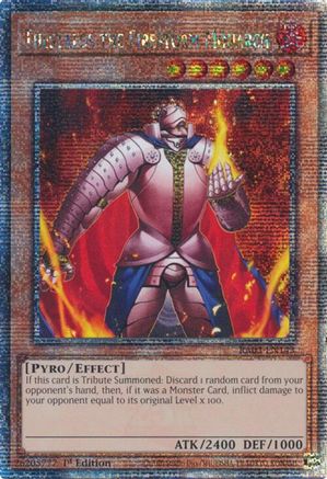 Thestalos the Firestorm Monarch (Quarter Century Secret Rare) (RA03-EN143) - Quarter Century Bonanza 1st Edition - Premium Yugioh Single from Konami - Just $10.90! Shop now at Game Crave Tournament Store