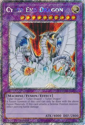 Cyber End Dragon (Platinum Secret Rare) (RA03-EN156) - Quarter Century Bonanza 1st Edition - Premium Yugioh Single from Konami - Just $1.02! Shop now at Game Crave Tournament Store