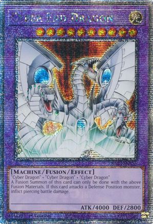 Cyber End Dragon (Quarter Century Secret Rare) (RA03-EN156) - Quarter Century Bonanza 1st Edition - Premium Yugioh Single from Konami - Just $15.27! Shop now at Game Crave Tournament Store
