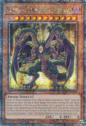 Yubel - Terror Incarnate (Quarter Century Secret Rare) (RA03-EN190) - Quarter Century Bonanza 1st Edition - Premium Yugioh Single from Konami - Just $11.87! Shop now at Game Crave Tournament Store
