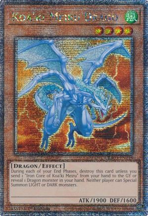 Koa'ki Meiru Drago (Quarter Century Secret Rare) (RA03-EN218) - Quarter Century Bonanza 1st Edition - Premium Yugioh Single from Konami - Just $15.18! Shop now at Game Crave Tournament Store
