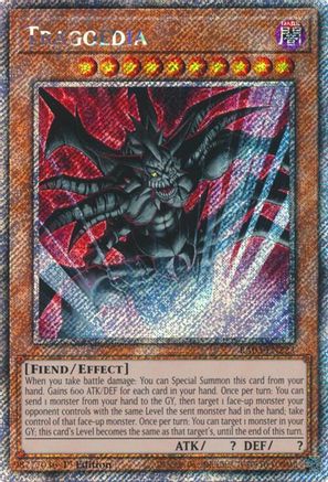 Tragoedia (Platinum Secret Rare) (RA03-EN223) - Quarter Century Bonanza 1st Edition - Premium Yugioh Single from Konami - Just $1.63! Shop now at Game Crave Tournament Store