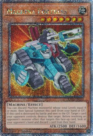 Machina Fortress (Quarter Century Secret Rare) (RA03-EN233) - Quarter Century Bonanza 1st Edition - Premium Yugioh Single from Konami - Just $15.66! Shop now at Game Crave Tournament Store