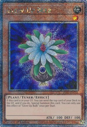 Glow-Up Bulb (Quarter Century Secret Rare) (RA03-EN245) - Quarter Century Bonanza 1st Edition - Premium Yugioh Single from Konami - Just $9.14! Shop now at Game Crave Tournament Store