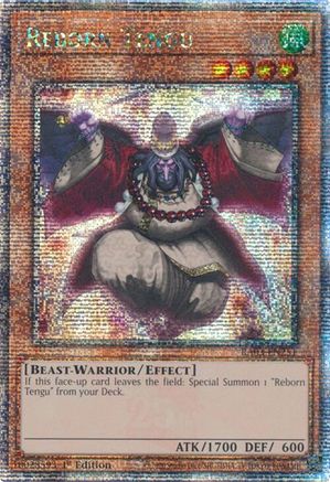 Reborn Tengu (Quarter Century Secret Rare) (RA03-EN251) - Quarter Century Bonanza 1st Edition - Premium Yugioh Single from Konami - Just $7.95! Shop now at Game Crave Tournament Store