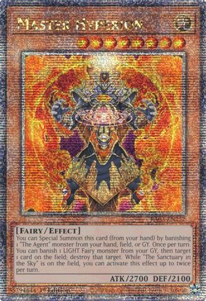 Master Hyperion (Quarter Century Secret Rare) (RA03-EN252) - Quarter Century Bonanza 1st Edition - Premium Yugioh Single from Konami - Just $6.53! Shop now at Game Crave Tournament Store