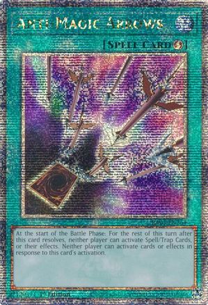 Anti-Magic Arrows (Quarter Century Secret Rare) (RA03-EN264) - Quarter Century Bonanza 1st Edition - Premium Yugioh Single from Konami - Just $8.01! Shop now at Game Crave Tournament Store