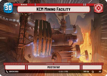 KCM Mining Facility // Battle Droid (Hyperspace) (301 // T03) - Twilight of the Republic - Premium Star Wars: Unlimited Single from Twilight of the Republic - Just $0.08! Shop now at Game Crave Tournament Store