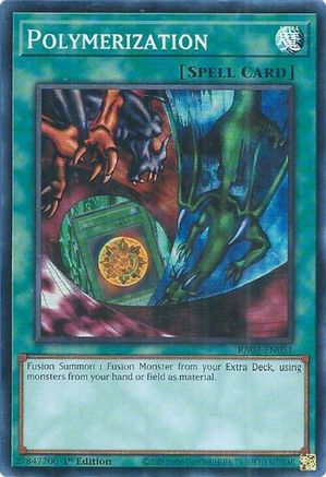 Polymerization (A) (Alternate Art) (RA03-EN051) - Quarter Century Bonanza 1st Edition - Premium Yugioh Single from Konami - Just $0.30! Shop now at Game Crave Tournament Store