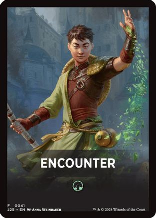 Encounter Theme Card (-041) - Foundations Jumpstart - Premium MTG Single from Wizards of the Coast - Just $0.05! Shop now at Game Crave Tournament Store