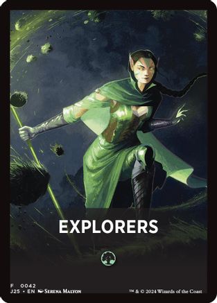 Explorers Theme Card (-042) - Foundations Jumpstart - Premium MTG Single from Wizards of the Coast - Just $0.14! Shop now at Game Crave Tournament Store