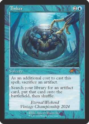 Tinker (Retro Frame) (GAME-001) - Game Day & Store Championship Promos - Premium MTG Single from Wizards of the Coast - Just $0! Shop now at Game Crave Tournament Store
