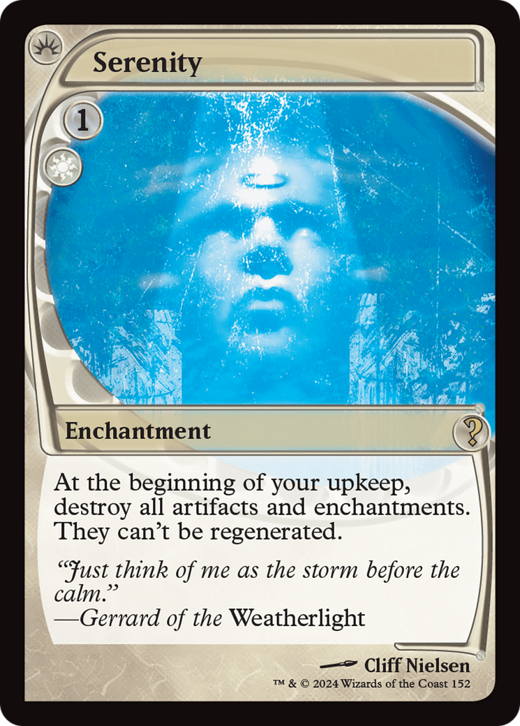 Serenity (MB2-152) - Mystery Booster 2 Foil - Premium MTG Single from Wizards of the Coast - Just $31.28! Shop now at Game Crave Tournament Store