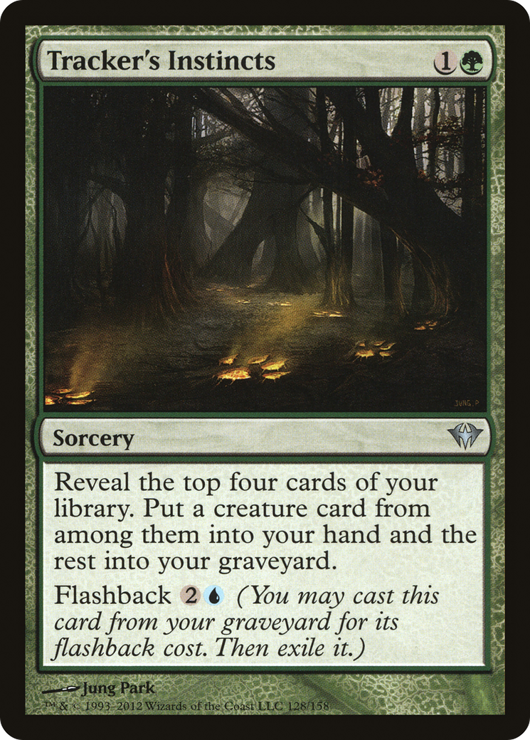 Tracker's Instincts (DKA-128) - Dark Ascension - Premium MTG Single from Wizards of the Coast - Just $0.08! Shop now at Game Crave Tournament Store