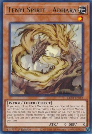 Tenyi Spirit - Adhara (CRBR-EN052) - Crossover Breakers 1st Edition - Premium Yugioh Single from Konami - Just $0.25! Shop now at Game Crave Tournament Store