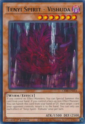 Tenyi Spirit - Vishuda (CRBR-EN054) - Crossover Breakers 1st Edition - Premium Yugioh Single from Konami - Just $0.25! Shop now at Game Crave Tournament Store