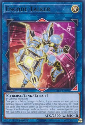 Encode Talker (CRBR-EN058) - Crossover Breakers 1st Edition - Premium Yugioh Single from Konami - Just $0.25! Shop now at Game Crave Tournament Store