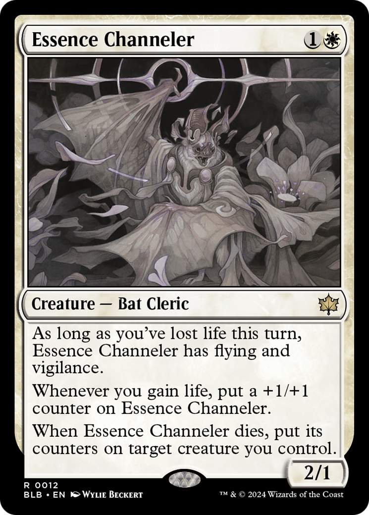 Essence Channeler (BLB-012) - Bloomburrow Foil - Premium MTG Single from Wizards of the Coast - Just $0.76! Shop now at Game Crave Tournament Store