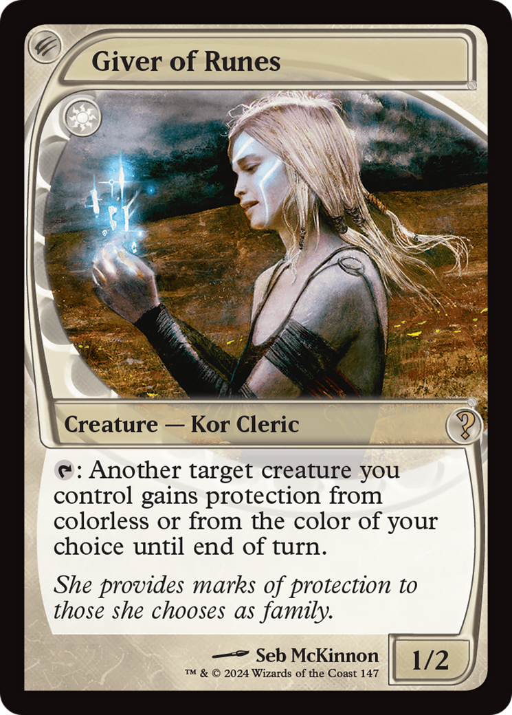 Giver of Runes (MB2-147) - Mystery Booster 2 - Premium MTG Single from Wizards of the Coast - Just $5.47! Shop now at Game Crave Tournament Store