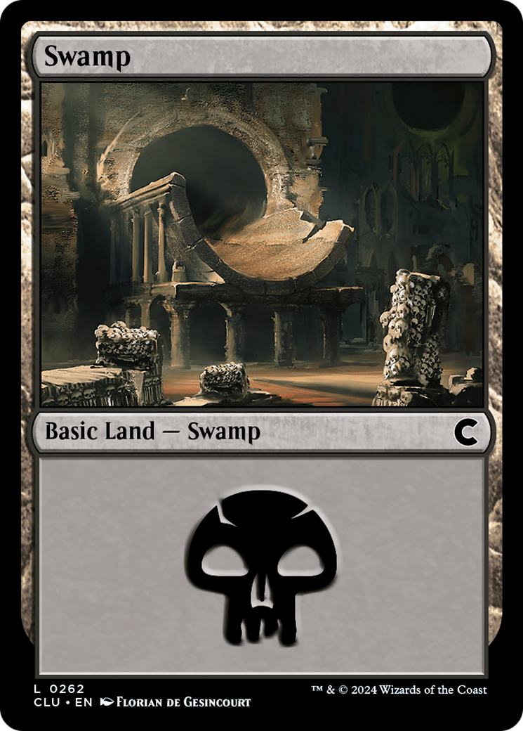 Swamp (CLU-262) - Ravnica: Clue Edition - Premium MTG Single from Wizards of the Coast - Just $0.26! Shop now at Game Crave Tournament Store